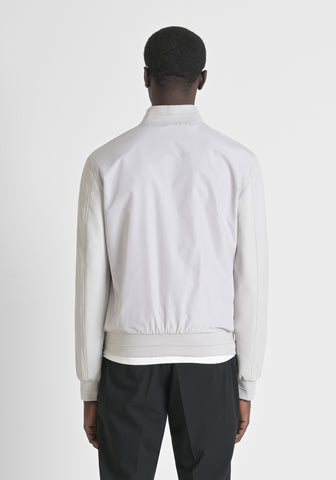 Coat Regular Fit In Techno Fab