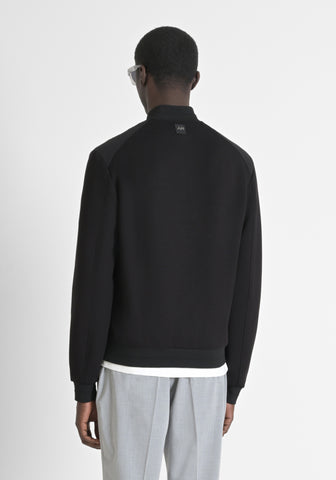 Coat Regular Fit In Dobby Tech