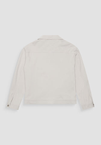 Coat Regular Fit In Cotton Ble