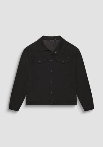 Coat Regular Fit In Cotton Ble