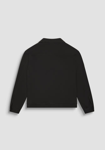 Coat Regular Fit In Cotton Ble