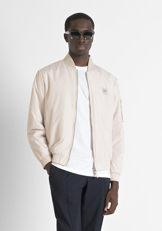 Coat Regular Fit In Techno Fab