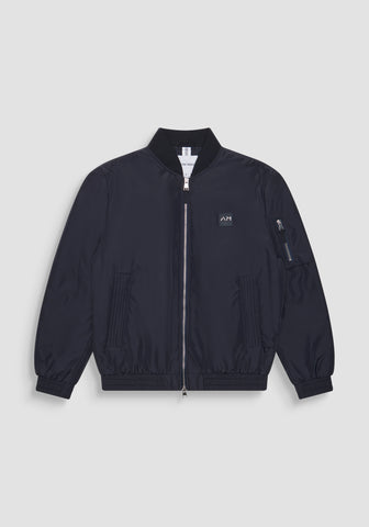 Coat Regular Fit In Techno Fab