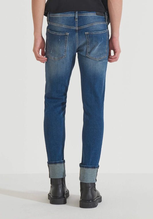 Jean para hombre Paul Super Skinny Fit Azul