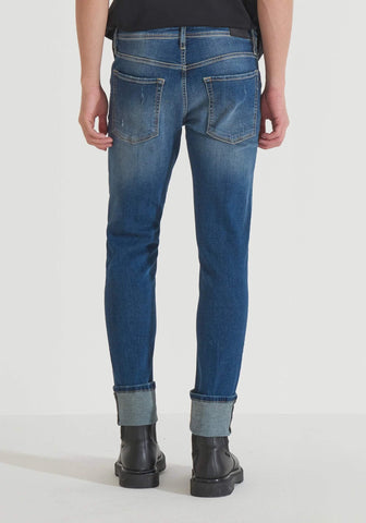 Jean para hombre Paul Super Skinny Fit Azul