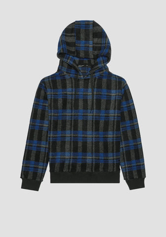 Sueter Con Capucha Regular Fit En Knit Woo