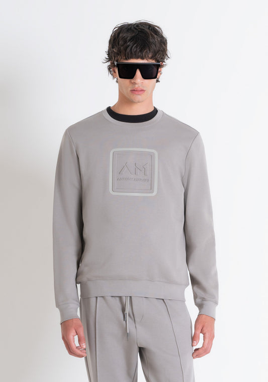 Sweatshirt Slim Fit In Interlo