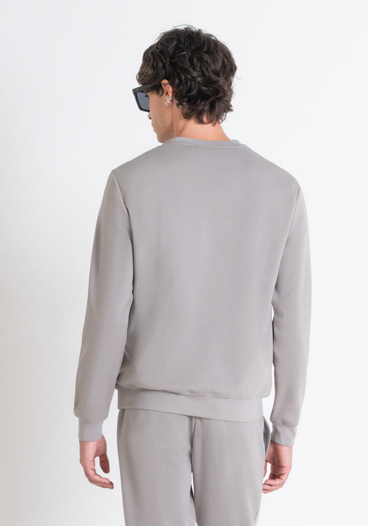 Sweatshirt Slim Fit In Interlo