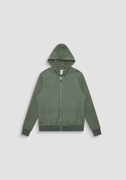 Hoodie Slim Fit In Interlock C