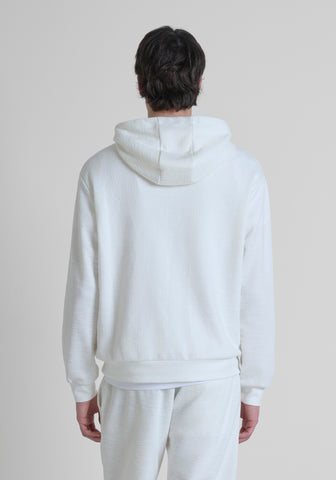 Hoodie Relaxed Fit In Dobby Co