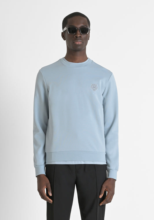 Sweatshirt Slim Fit In Interlo