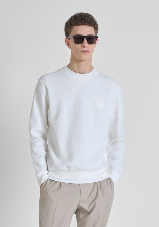 Sweatshirt Slim Fit In Interlo