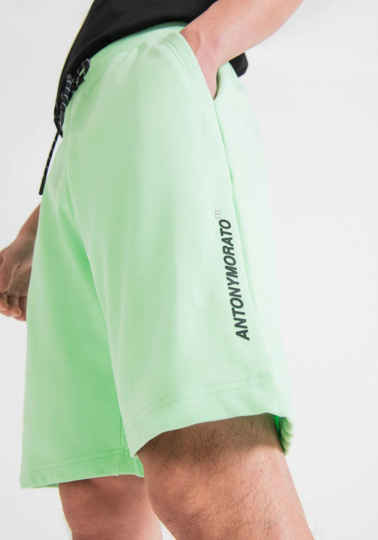 Shorts De Forro Polar Regular Fit En Algodon