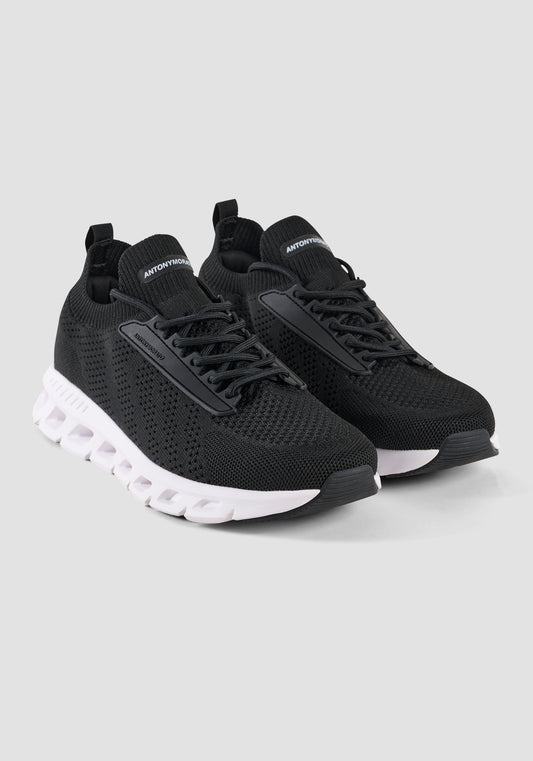 Running Sneakers Carter In Knit Fabric.