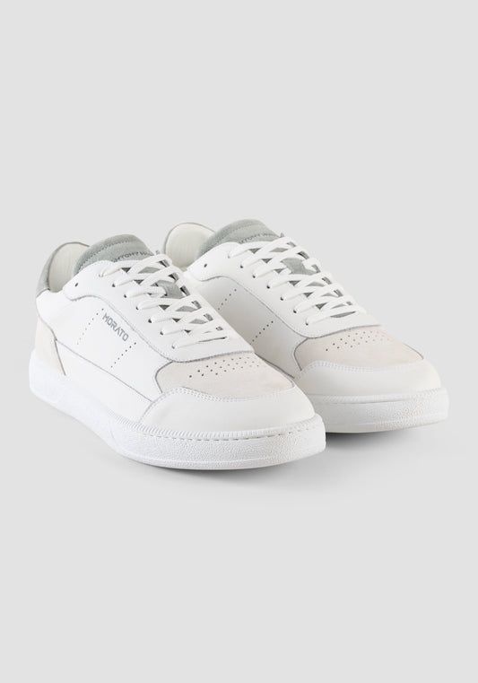 Sneaker Kalb Mix In Coated Lea