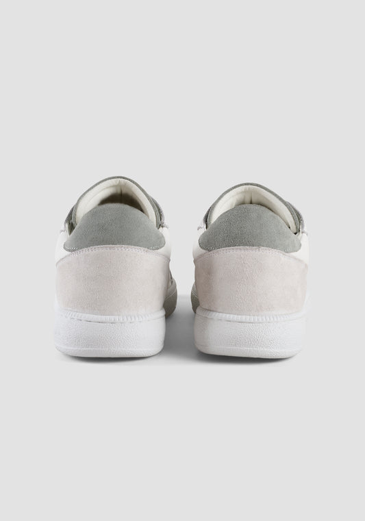 Sneaker Kalb Mix In Coated Lea