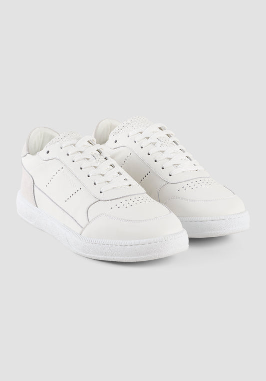 Sneaker Kalb In Coated Leather