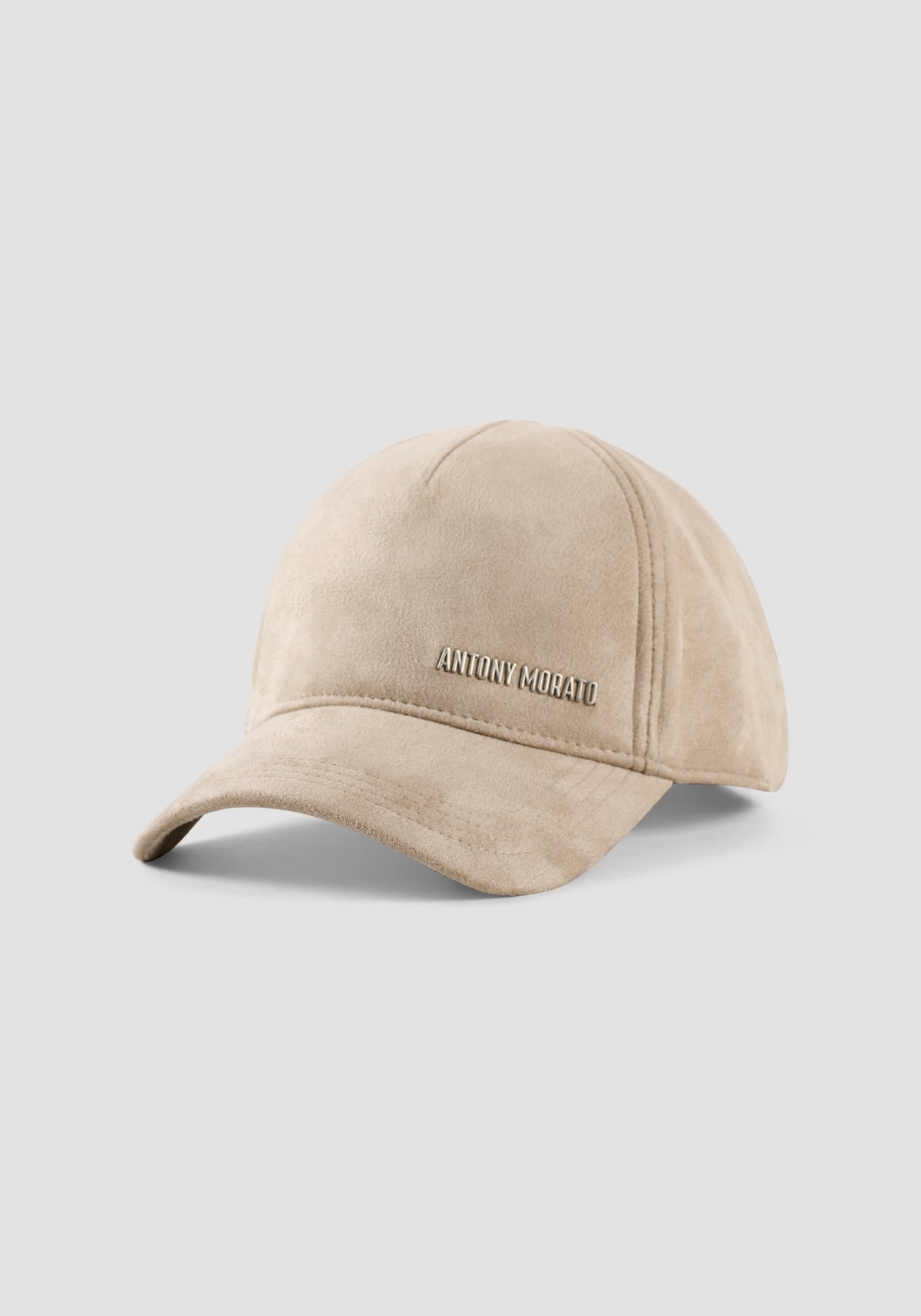 Baseball Hat In Soft Suedy Eff