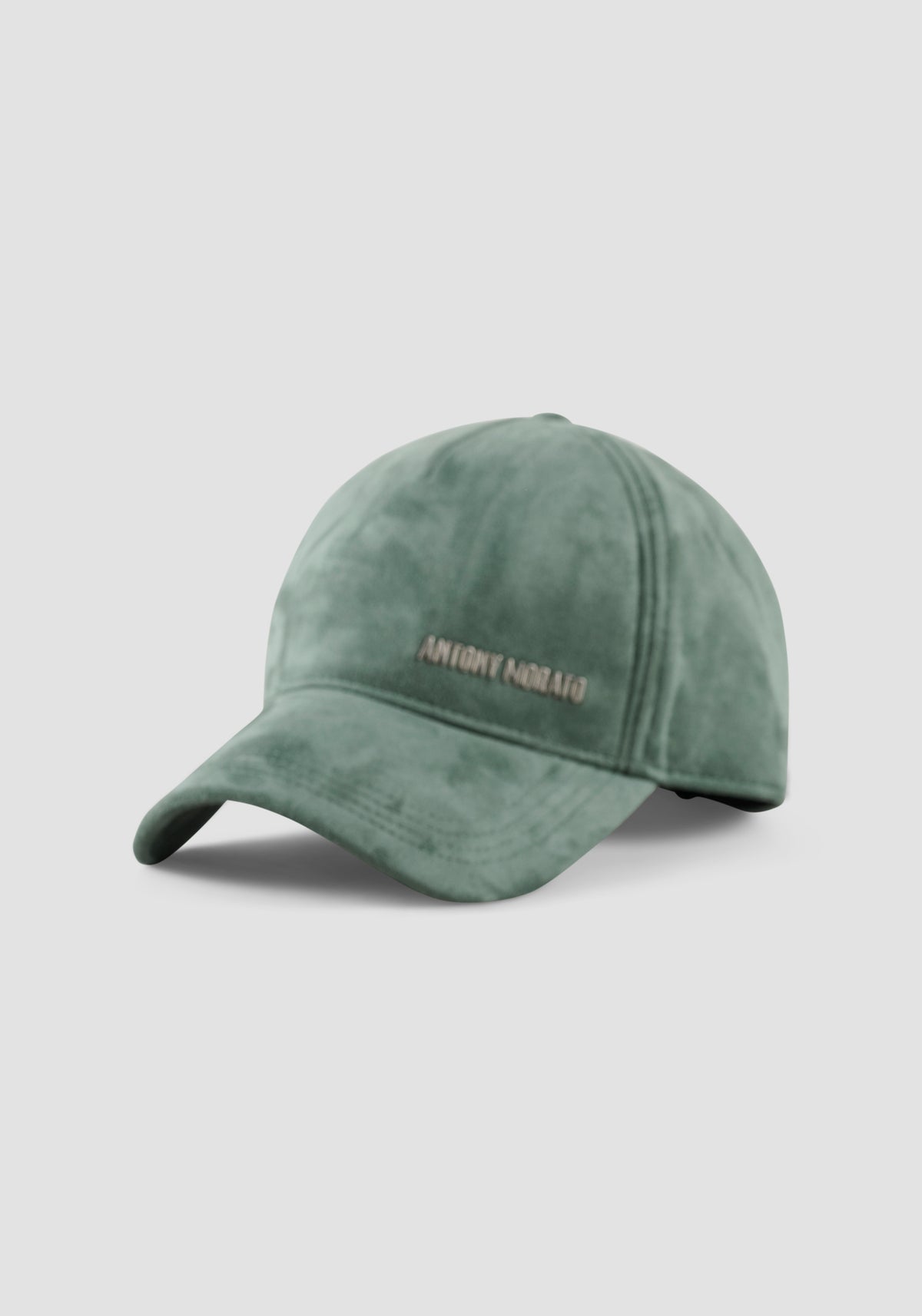 Baseball Hat In Soft Suedy Eff