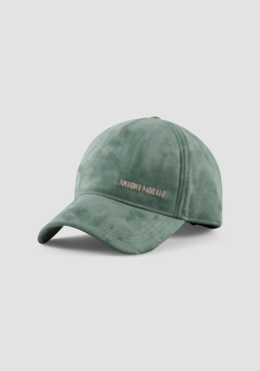 Baseball Hat In Soft Suedy Eff