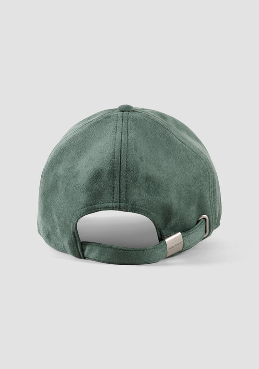 Baseball Hat In Soft Suedy Eff