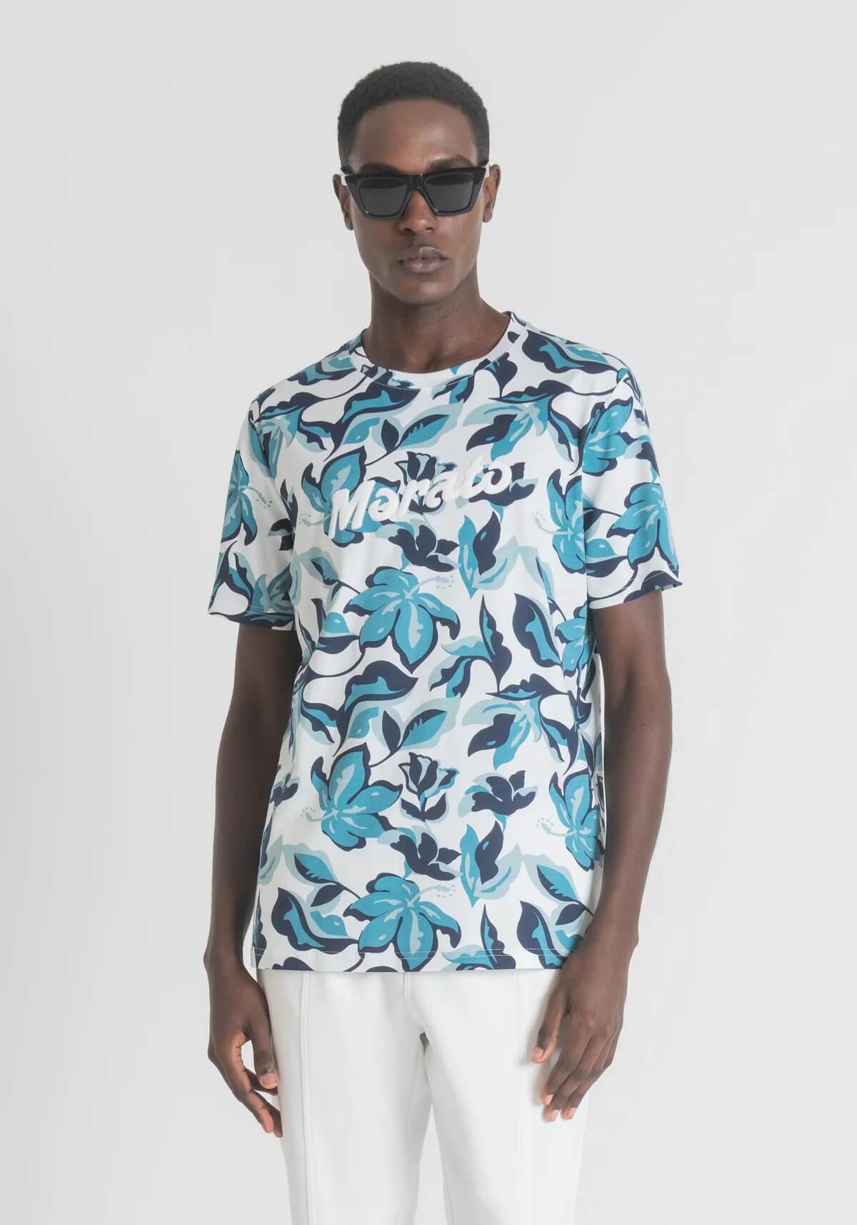 Camiseta Regular Fit En Cotone