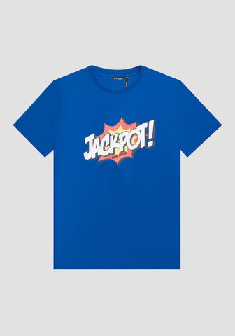 ANTONY MORATO CAMISETAS HOMBRE AZUL