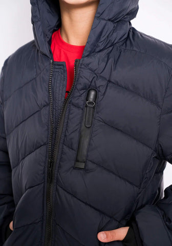 Abrigo Regular Fit En Nylon Shio Para Niño