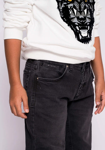 Jeans Keith Skinny Fit Para Niño