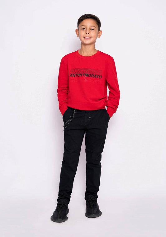 Pantalón Oliver Slim Cropped Para Niño
