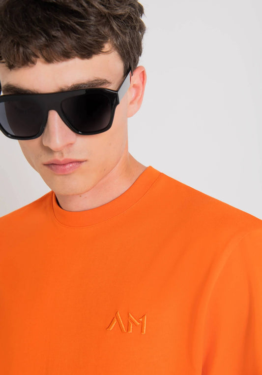 Camiseta Over Fit En Tejido De Punto