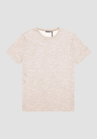 Camiseta De Corte Holgado En Slub