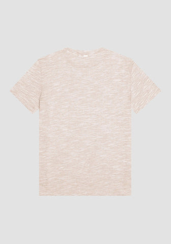 Camiseta De Corte Holgado En Slub