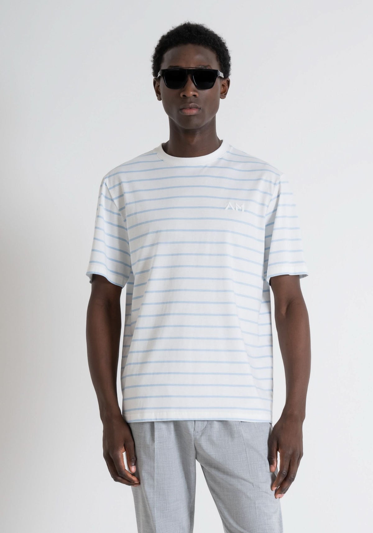ANTONY MORATO CAMISETAS HOMBRE AZUL