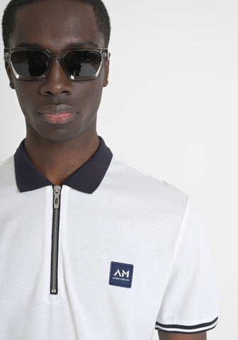 ANTONY MORATO CAMISETA TIPO POLO HOMBRE BLANCO