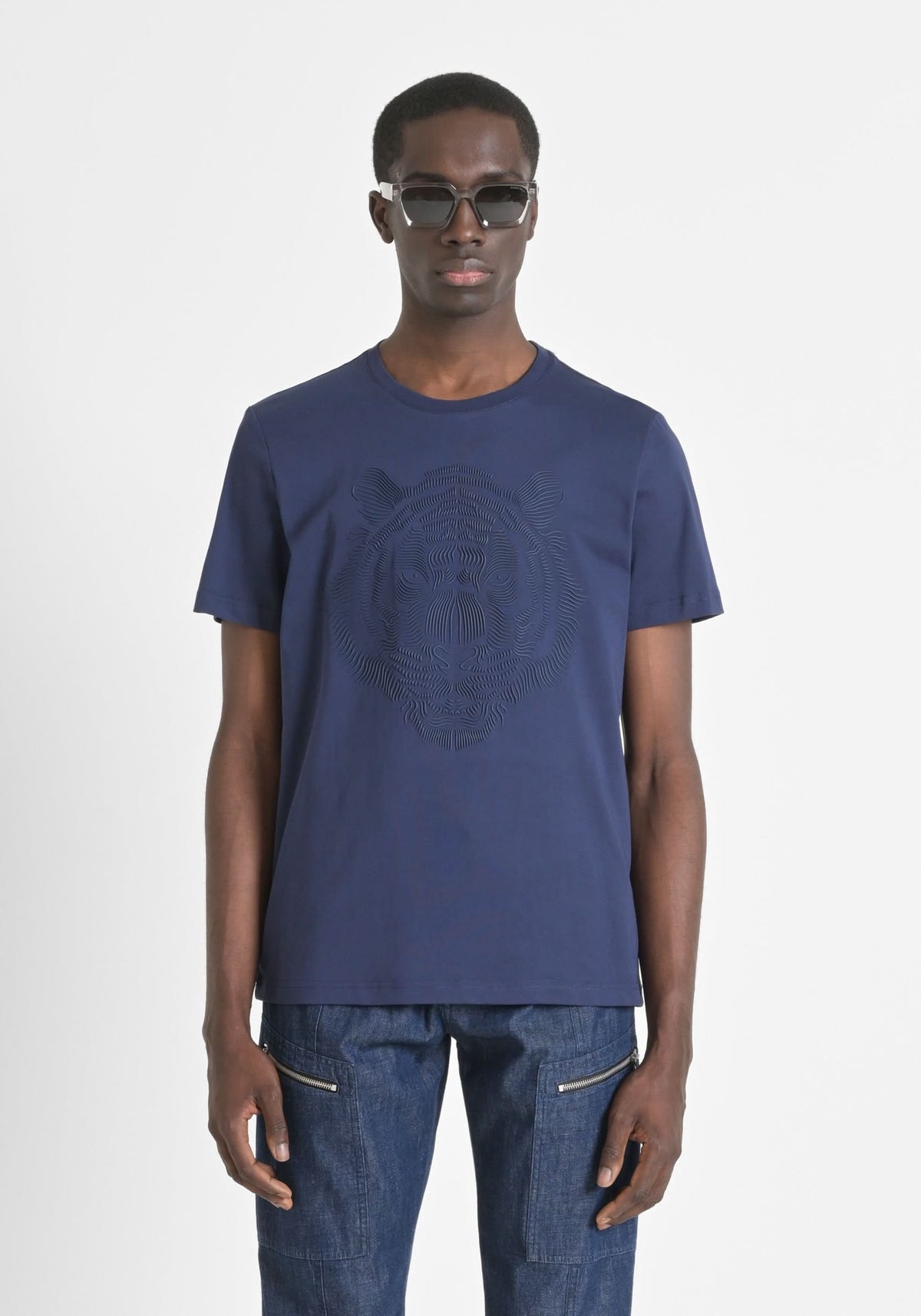 ANTONY MORATO CAMISETAS HOMBRE AZUL