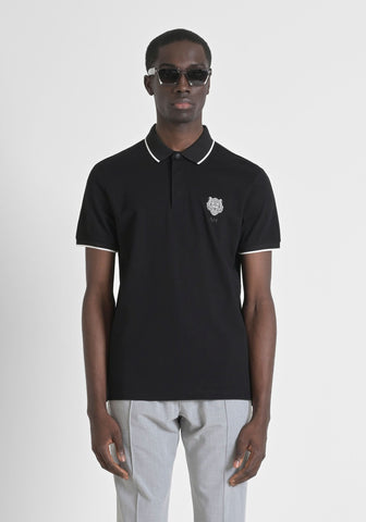 ANTONY MORATO CAMISETA TIPO POLO HOMBRE NEGRO