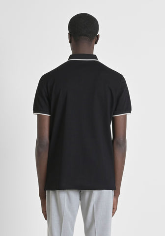 ANTONY MORATO CAMISETA TIPO POLO HOMBRE NEGRO