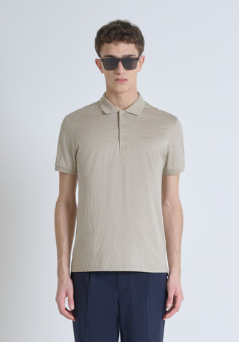 Polo Slim Fit In Mercerized Do