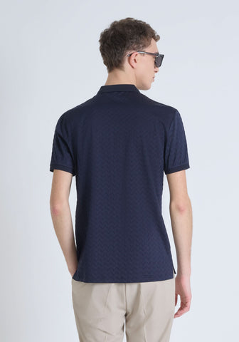 ANTONY MORATO CAMISETA TIPO POLO HOMBRE AZUL