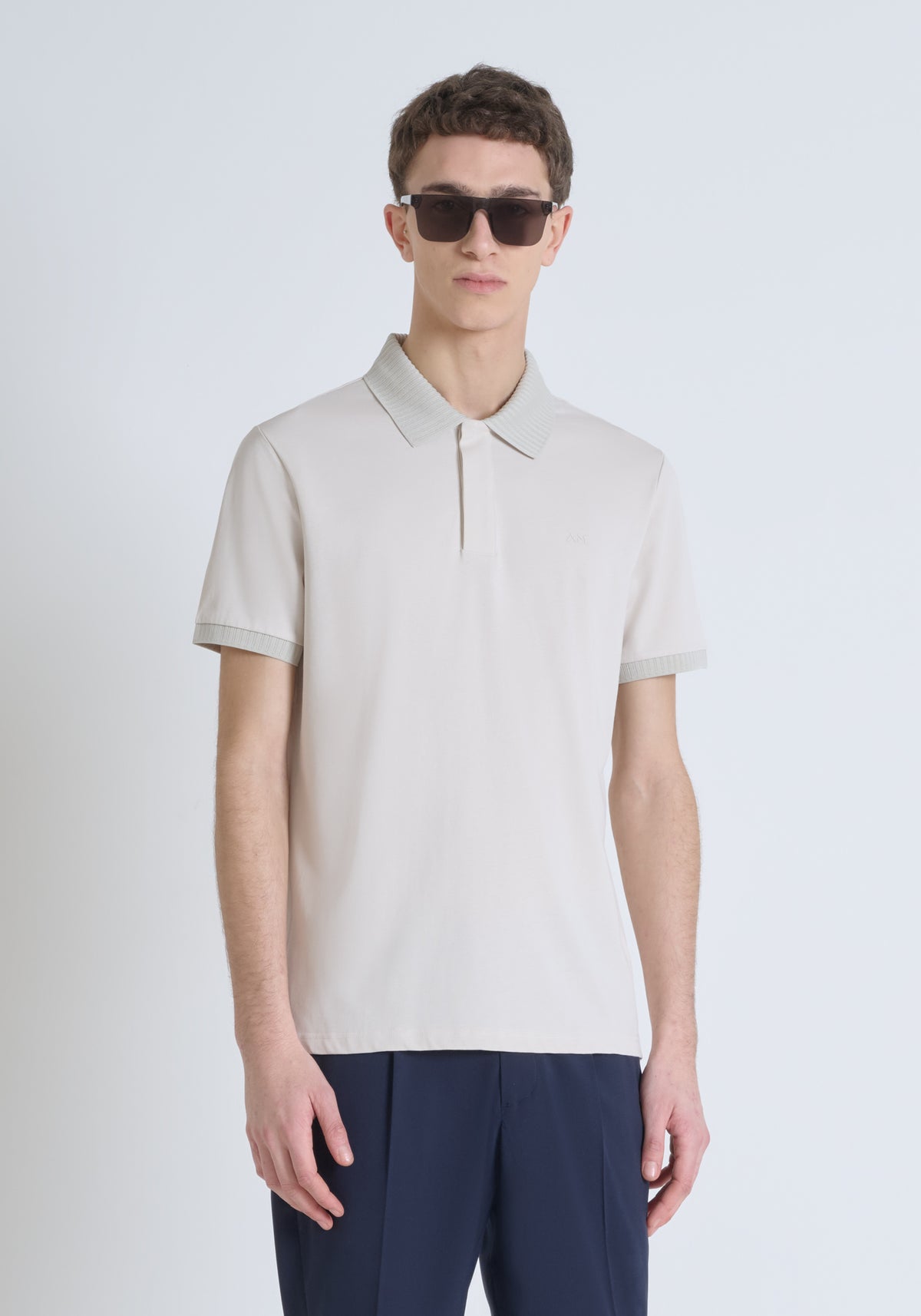 Polo Regular Fit In Jersey Cotton