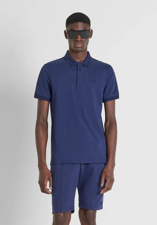 ANTONY MORATO CAMISETA TIPO POLO HOMBRE AZUL