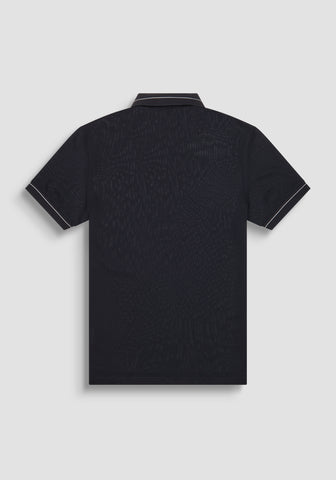 Polo Slim Fit In Mercerized Pi