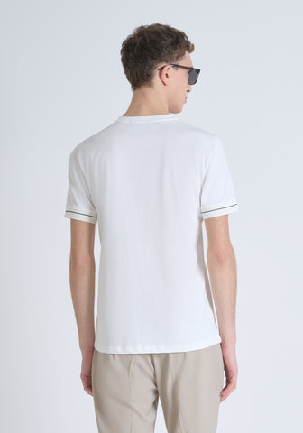 T-Shirt Slim Fit In Jersey Cotton