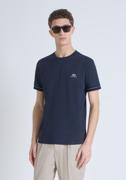 T-Shirt Slim Fit In Jersey Cotton