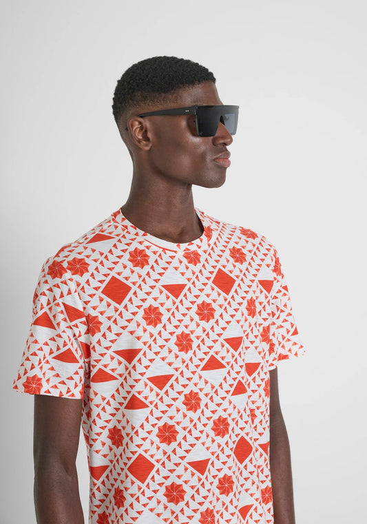 T-Shirt Regular Fit In Merceri