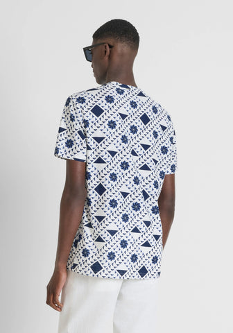 T-Shirt Regular Fit In Merceri