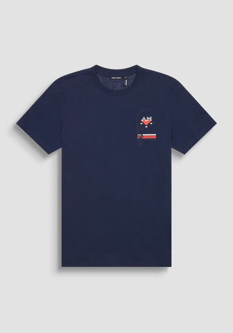 ANTONY MORATO CAMISETAS HOMBRE AZUL