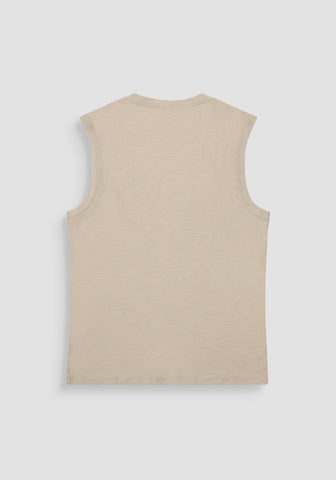 Top Regular Fit In Slub Jersey