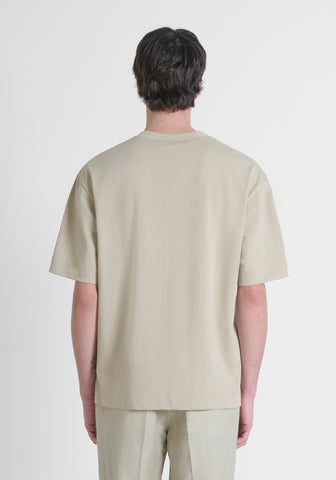 T-Shirt Boxy Fit In Jersey Cotton